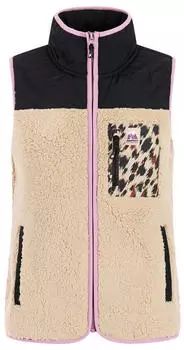 Protest PRTFriz Fleeceweste bamboo beige
