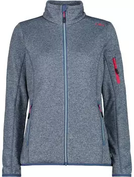 CMP Woman Knitted Mesh Jacket (30H5866) space/sky blue