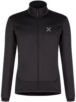 Montura Pulse Outdoor Fleece Pullover mit Reißverschluss (MMAP83X) schwarz