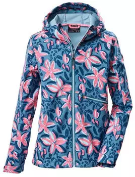 Killtec KOS 154 WMN JCKT Funktionsjacke mit Kapuze, packbar (44113-000) dunkelblau/pink