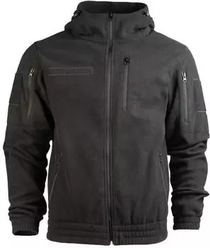 Mil Tec Fleece Gen. II Jacke mit Regenschutz (10856302) schwarz