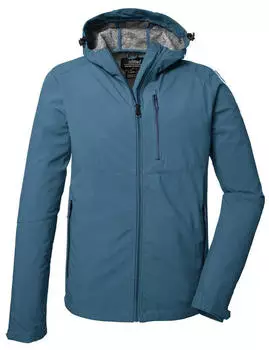 Killtec KOS 259 MN SFTSHLL JCKT Softshelljacke mit Kapuze (41367-000) taubenblau
