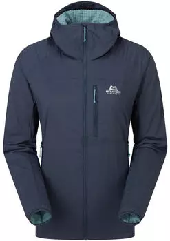 Mountain Equipment Aerotherm Hooded Women's Jacket (ME-008557) blue nights