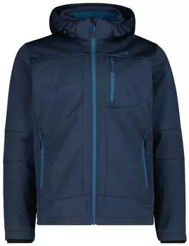 CMP Savona Softshell Jacke mit Kapuze (3A01787N) petroleum mel.