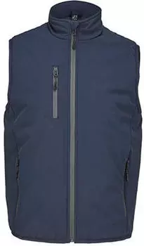 Sol's Falcon Wattierte Weste mit Reißverschluss (PC8088) abgrund blau