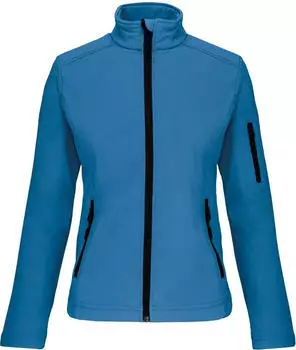 Kariban K400 Softshell-Jacke aqua blue