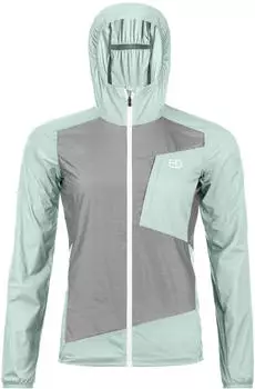 Ortovox Trace Windbreaker Jacket Women green sage