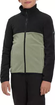 McKinley Amaro FZ FL B Fleecejacke (434028) black night/green sm