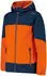 CMP Kid Jacket Fix Hood (34Z5224-19NV) midnight-carrot/orange