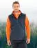 Result Printable Softshell Bodywarmer with Recycled Fleece Inner (R232M) schwarz/orange