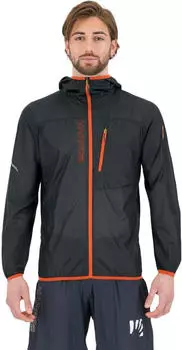 KARPOS Lavaredo Wind Jacket (2511053) woodland gray/orange