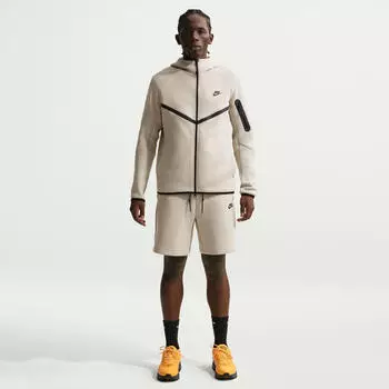 Nike Tech Full-Zip Windrunner Hoodie (HV0949-236) cream ii/black