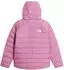 The North Face Girls Reversible Perrito Hooded Jacket (NF0A88UE) hushed lavender