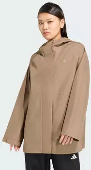 Adidas Essentials Rain Parka brown (KS5300)