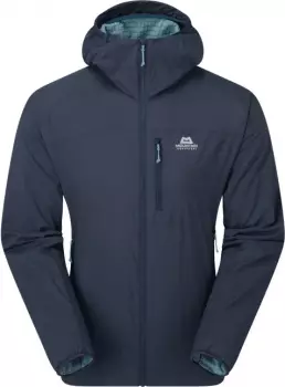 Mountain Equipment Aerotherm Hooded Men's Jacket (ME-008556) blue nights