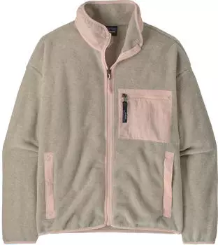 Patagonia Women's Synch Jacket (22955-OLPF) oatmeal heather/pink frost
