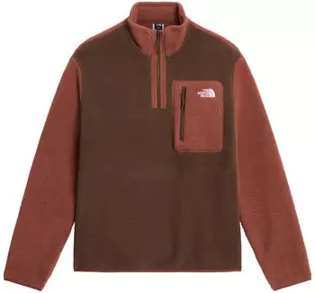The North Face Yumiori Fleecejacke mit 1/4-langem RV Herren (NF0A883S) smokey brown/coffee brown