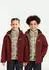 Jack Wolfskin Iceland 3in1 Print Jacket Doppeljacke merlot