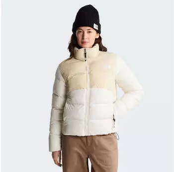 The North Face Saikuru Jacke Damen (NF0A8GCB) white dune/desert stone