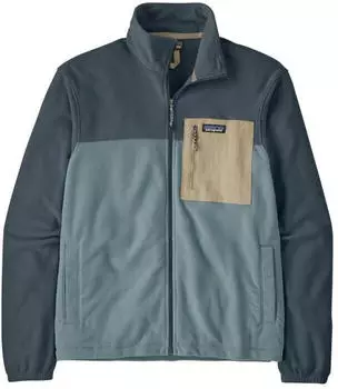 Patagonia Men's Micro D Fleece Patch Pocket Jacket (23235) blue sage