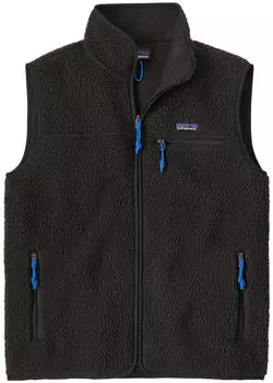 Patagonia Men's Retro Pile Fleece Vest (22822) black