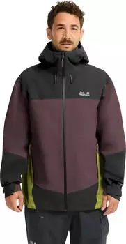Jack Wolfskin Rockpaw 3L Regenjacke sheer plum