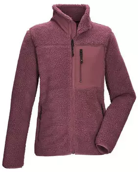 Killtec KOW 23 WMN FLC JCKT Sherpa Fleecejacke Regular Fit (4203386) mauve