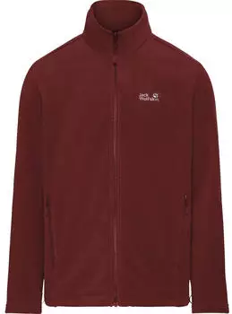 Jack Wolfskin Wild Rebel 200 FZ Men Fleecejacke Full-Zip Midlayer 3-in-1 System (A66527) paw merlot