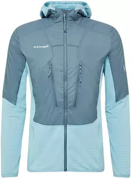 Mammut Aenergy ML Hybrid Hooded Jacket Fleecejacke (1014-07870-00842-116) strata/nebla