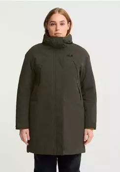 Jack Wolfskin Ice Flare Parka Women Wasserdichter Winterparka Damen green (A66203_E0205)
