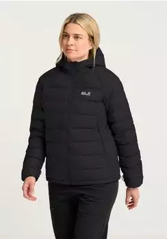 Jack Wolfskin Wild Pass Down Hoody Women Winddichte Daunenjacke mit 3-in-1 System Damen black (A66374_6000)