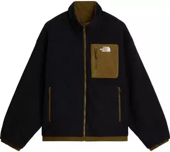 The North Face Yumiori Wendbare Fleecejacke (NF0A89GTRL5) caraway seed/tnf black