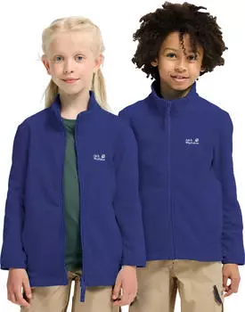 Jack Wolfskin Taunus 100 Fz Kids Fleecejacke Full-Zip mit 3-in-1 System Kinder blue (A65888_C0711)