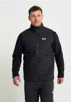 Jack Wolfskin Flextrek Ins Vest Men Winddichte Isolationsweste 3-in-1 System Herren black (A66335_6000)