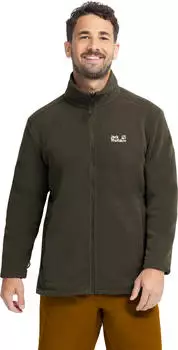 Jack Wolfskin Taunus 200 Fz Men Fleecejacke Full-Zip Midlayer 3-in-1 System Herren green (A65797_E0205)