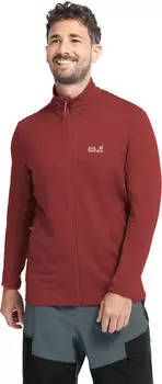 Jack Wolfskin Litestride Fz Men Atmungsaktive Fleecejacke Full-Zip Midlayer Herren red (A65849_J0211)