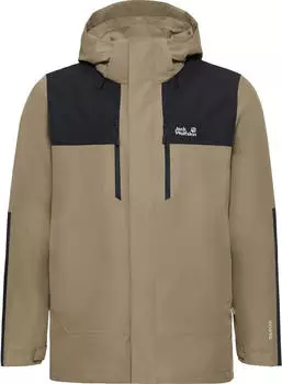 Jack Wolfskin Jasper Pro 2l Jacket Wasserdichte Jacke mit 3-in-1 System Herren beige (A66294_A0082)