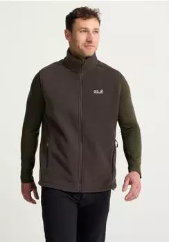 Jack Wolfskin Taunus 300 Vest Men Warme Fleeceweste Midlayer 3-in-1 System Herren brown (A66304_D0108)