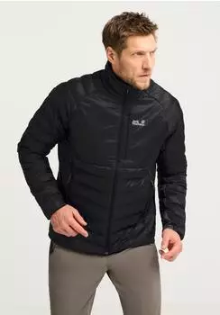 Jack Wolfskin Routeburn Pro 2 Jacket Men Winddichte Atmungsaktive Isolationsjacke Herren black (A66311_6000)