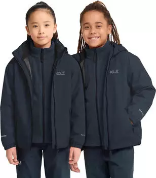 Jack Wolfskin Iceland 3in1 Jacket Kids Wasserdichte 3-in-1 Jacke Kinder blue (A66160_C0412)