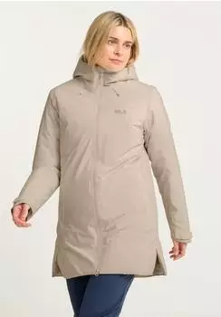 Jack Wolfskin Heidelstein 2 Ins Jacket Women Wasserdichte Isolationsjacke mit Kapuze Damen beige (A66376_A0084)