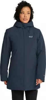 Jack Wolfskin Heidelstein 2 Ins Jacket Women Wasserdichte Isolationsjacke mit Kapuze Damen blue (A66376_C0412)