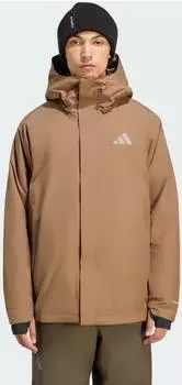 Adidas Terrex Multi CLIMAPROOF Isolationsjacke 2-lagig Brown Oxide (KF9953)