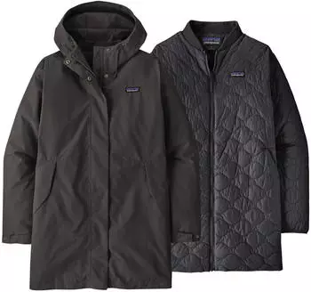 Patagonia Woman's Heyes Peak 3-in-1 Parka Down Parka (21010)