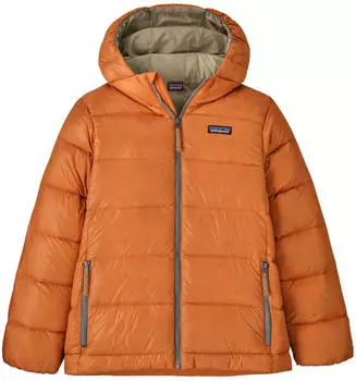 Patagonia Kid's Hi-Loft Down Sweater Hoody (68645) marigold
