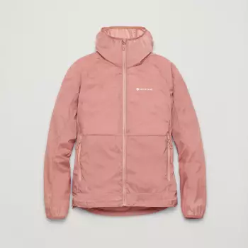Montane Featherlight Hooded Windproof Jacket pink clay