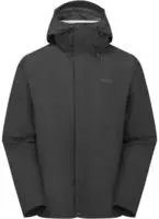 Rab QWI-06-BLK-XXL, Rab Downpour Jacket black (BLK) XXL Herren