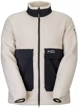 Scott Jacket Escape Heritage Pile Fleece Jacket (005-7754) latte beige/schwarz
