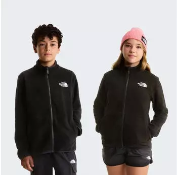 The North Face Teen's Glacier Fullzip Hoodie (NF0A8F8A) black