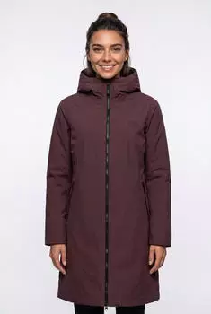 Jack Wolfskin Fiora Bay Coat W RDS Daunenmantel, langer Schnitt (A66199) sheer plum